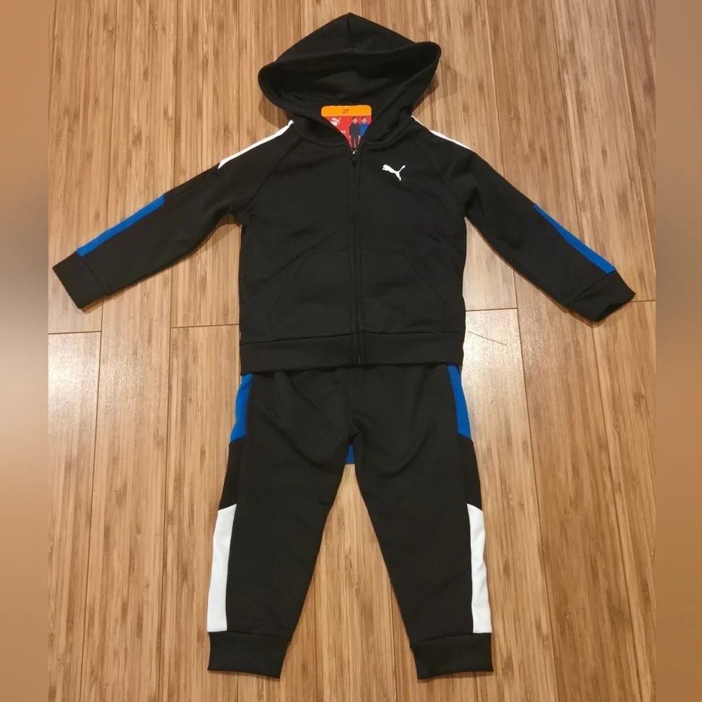 NWT Puma 3 Piece Hoodie Set